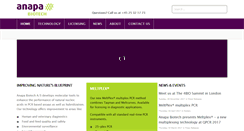Desktop Screenshot of anapabiotech.com